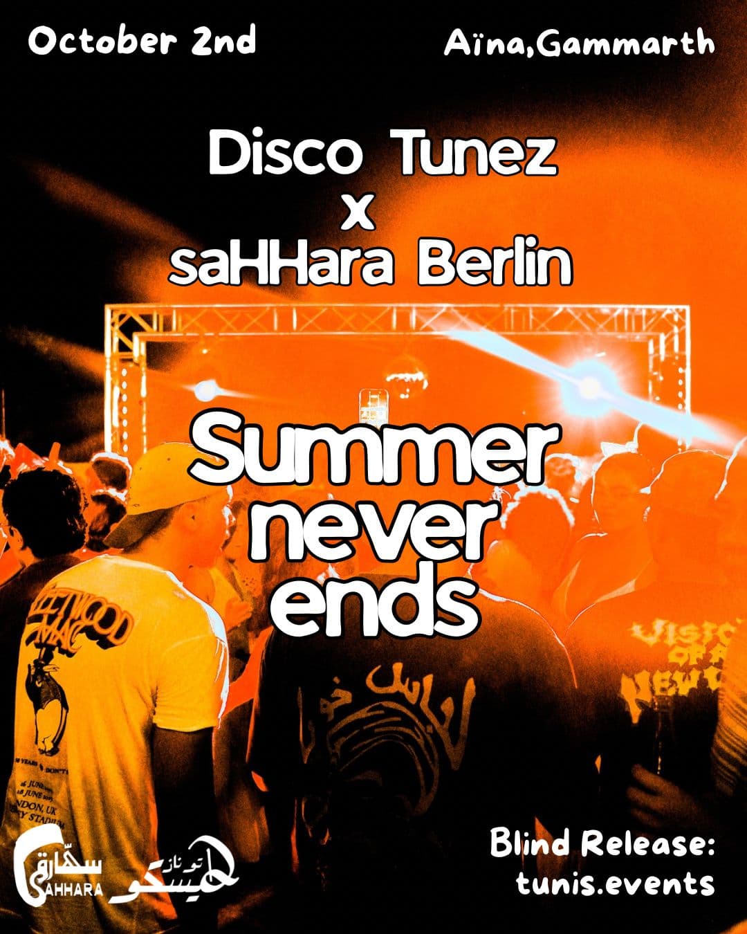 Disco Tunez x saHHara Berlin: Summer never ends  - AÏNA