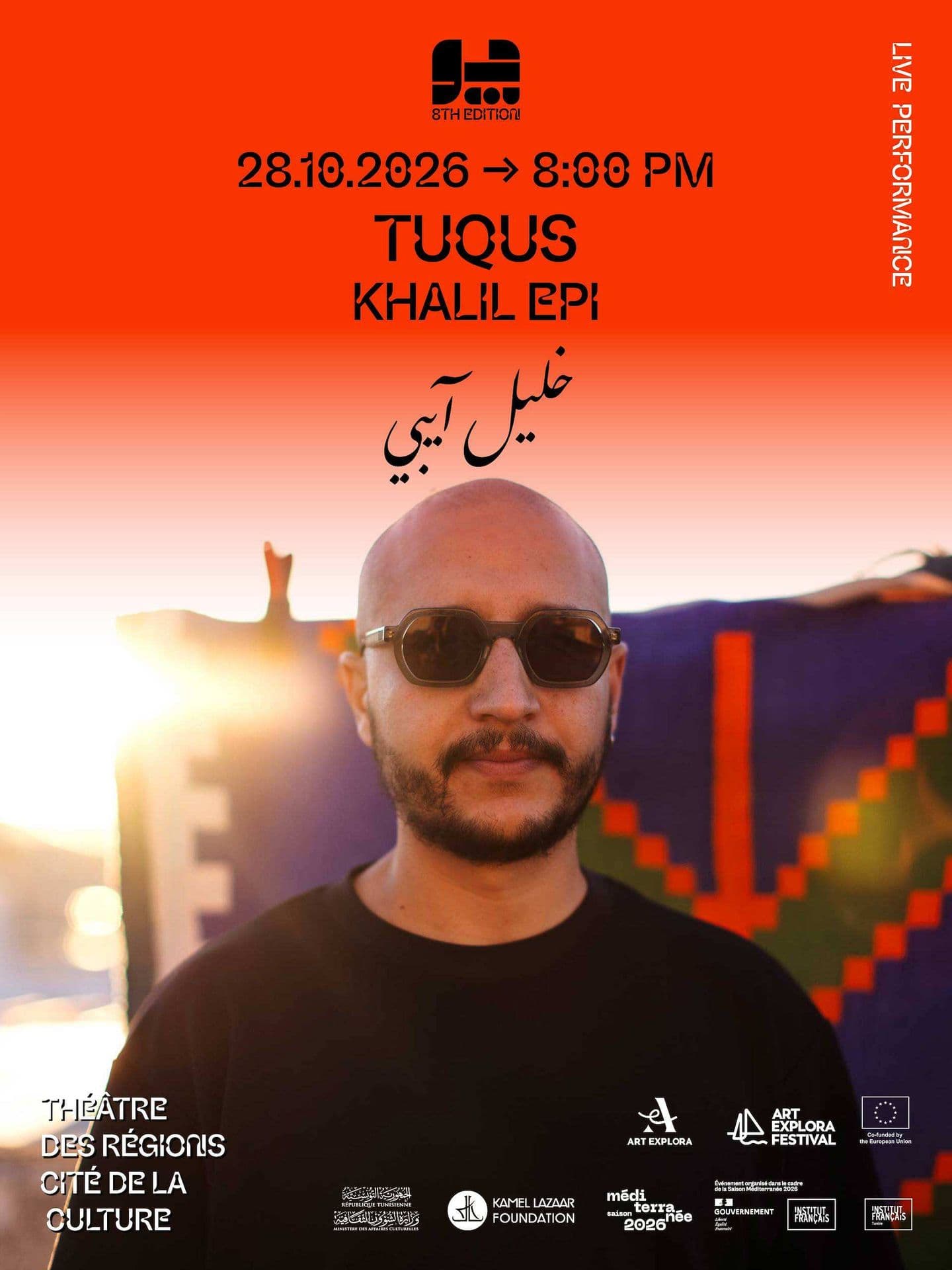 Tuqus - Khalil Epi - Cité de la Culture - Théâtre des régions